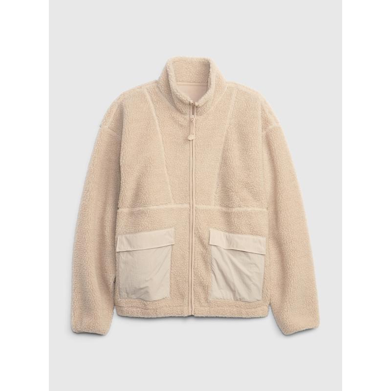 Bunda sherpa na zip