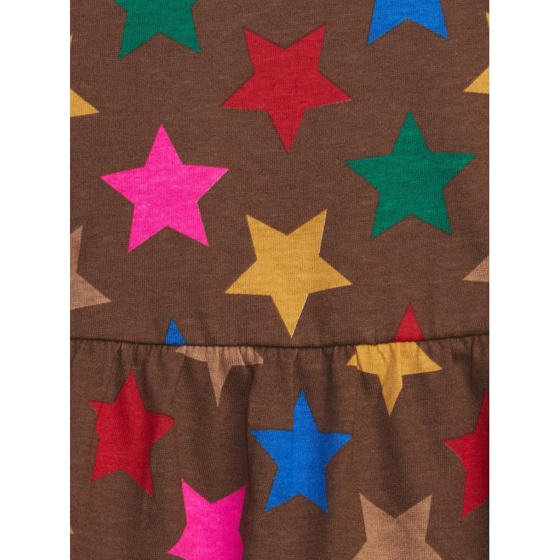 Detské peplum tričko z organickej bavlny