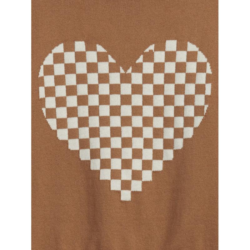 Gyerek szív pulóver