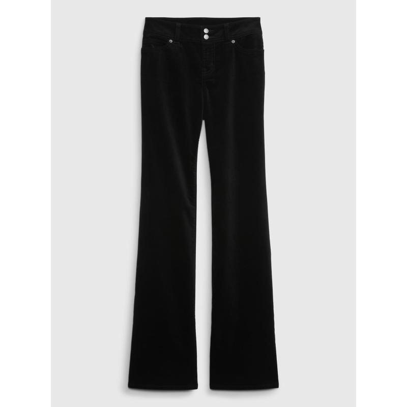 Teen kalhoty velvet boot vintage