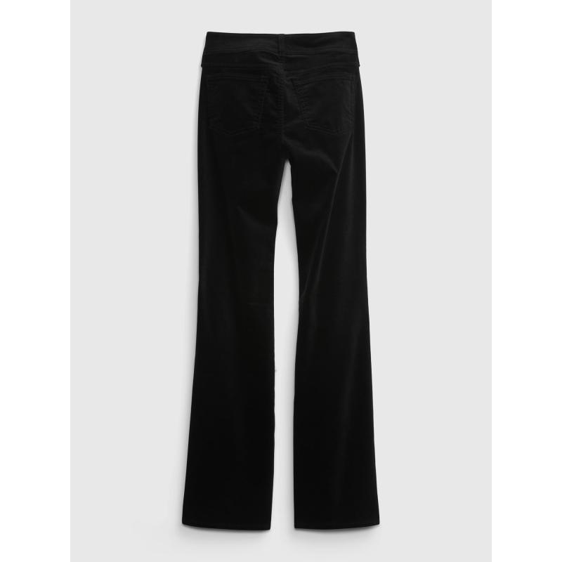 Teen kalhoty velvet boot vintage