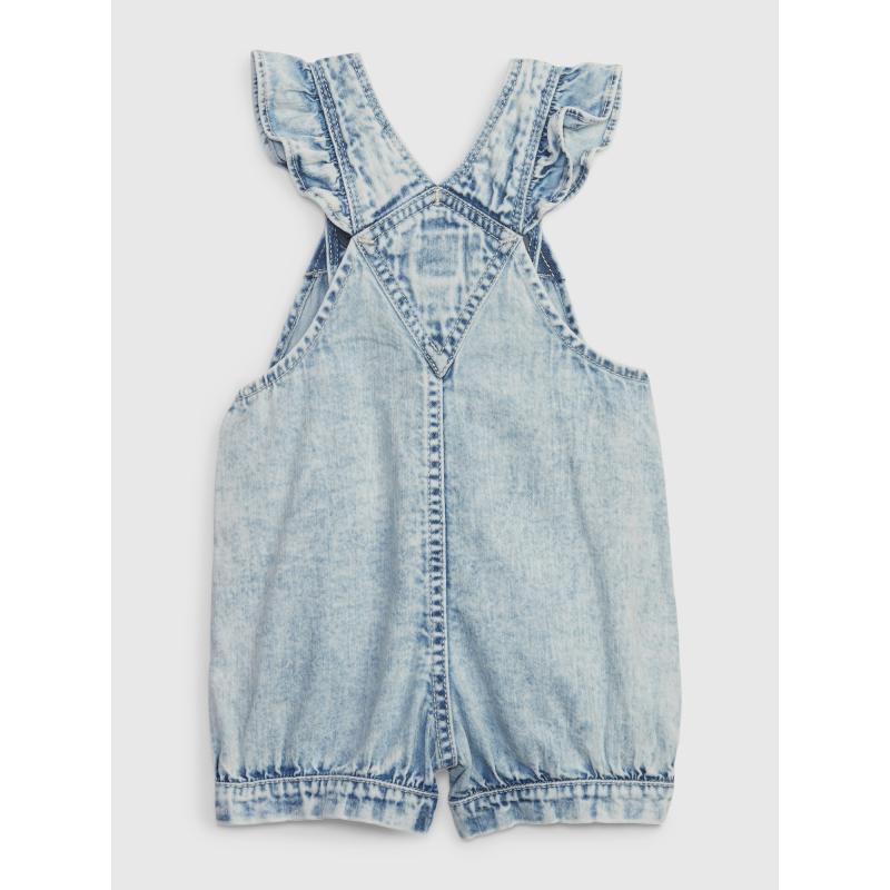 Detské džínsové šortky so šnúrkou