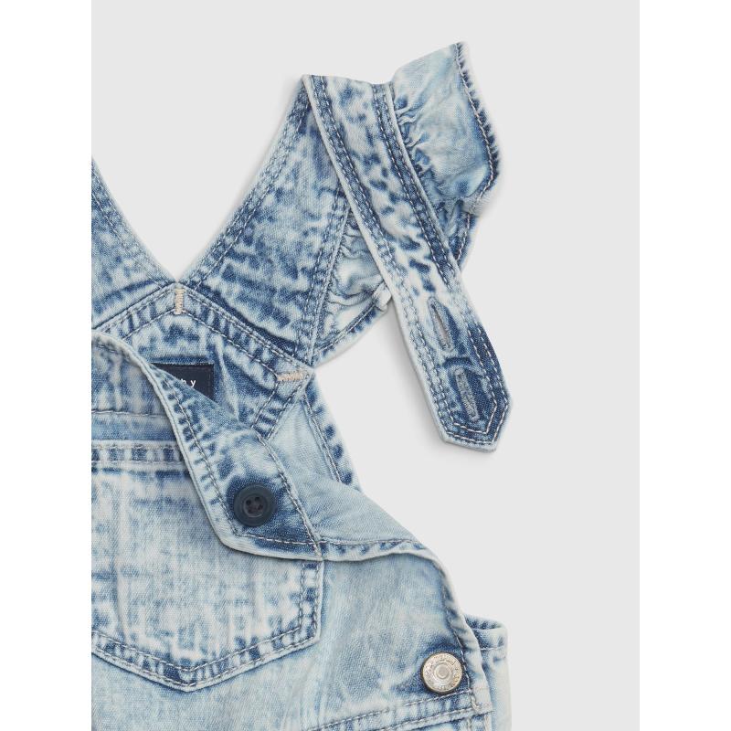 Detské džínsové šortky so šnúrkou