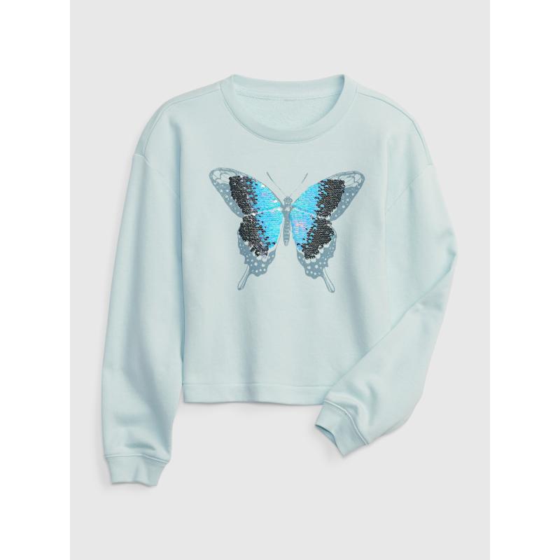 Gyerek pulóver flitterekkel