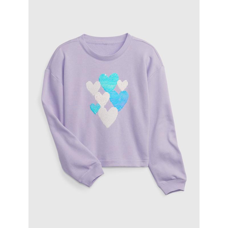 Gyermek pulóver flitterekkel