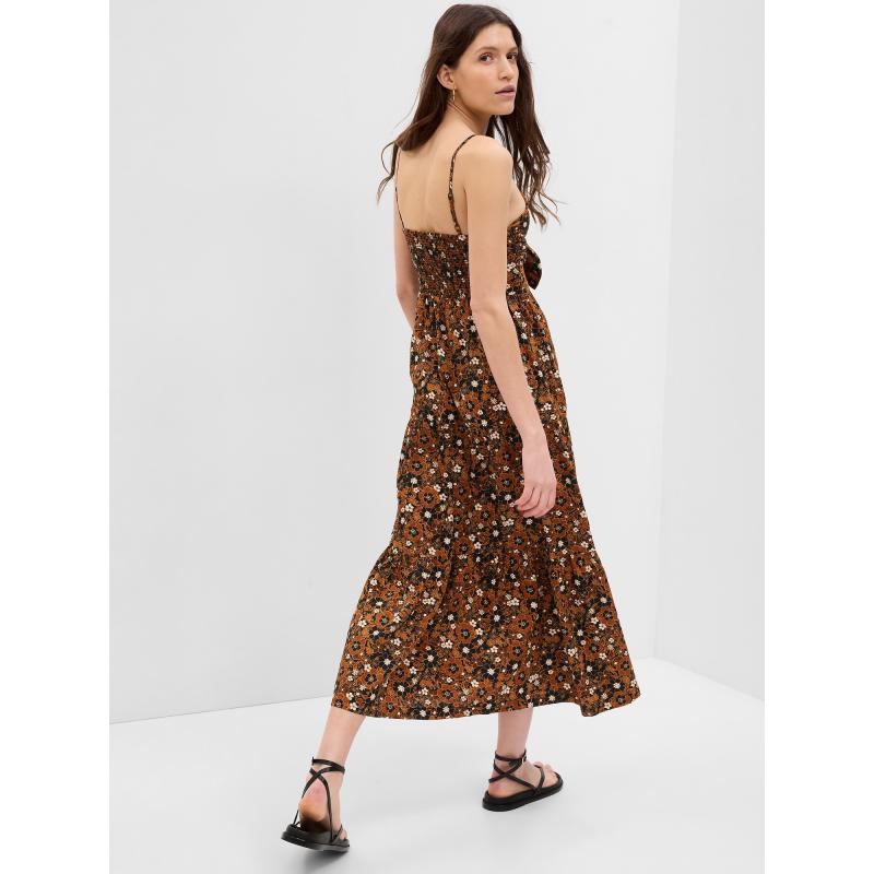 Vzorované maxi šaty