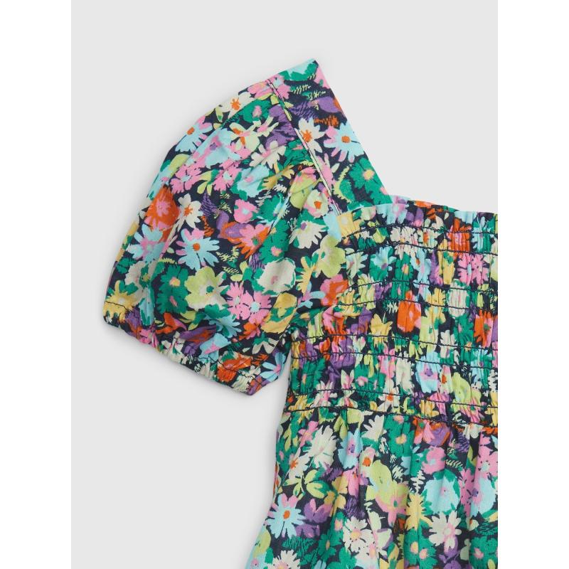 Dětské květované šaty