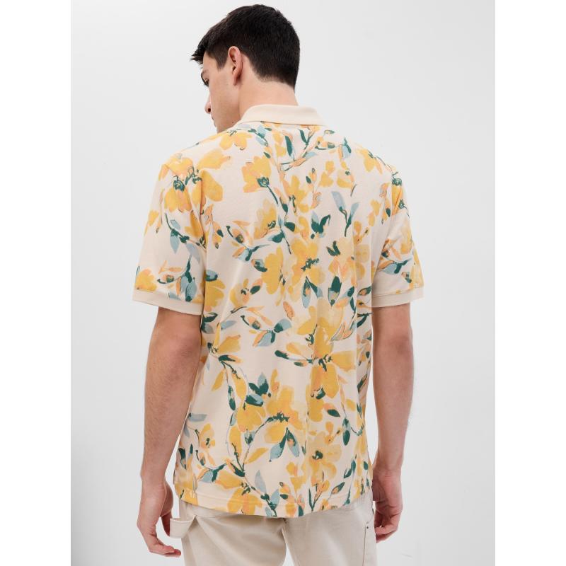 Vzorovaná polokošeľa s pikovým vzorom