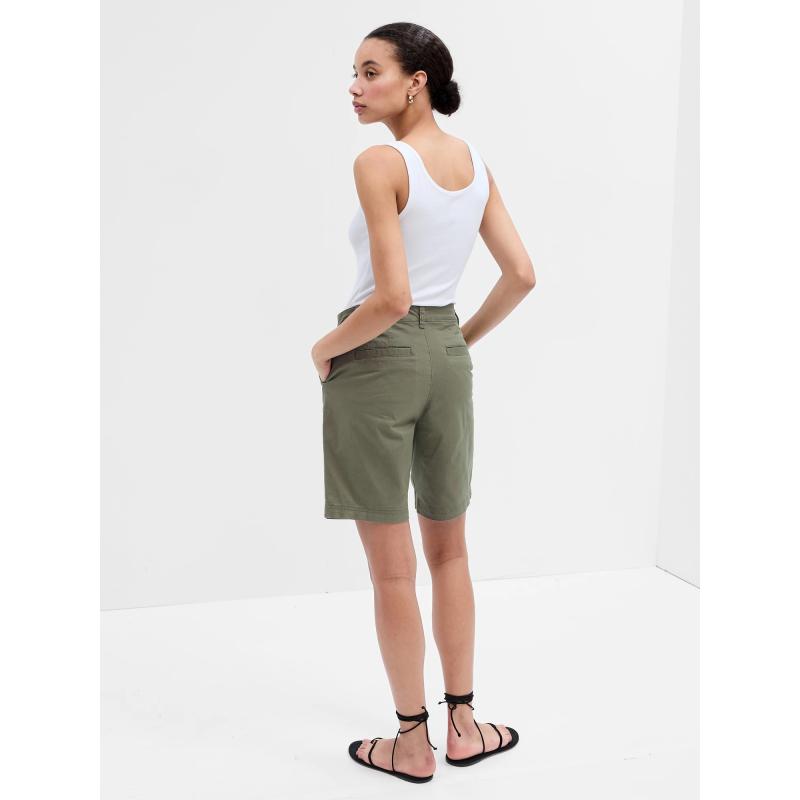 Šortky twill mid rise