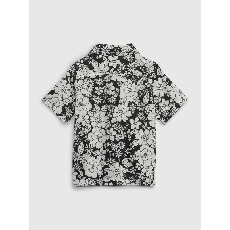 Detská ľanová košeľa