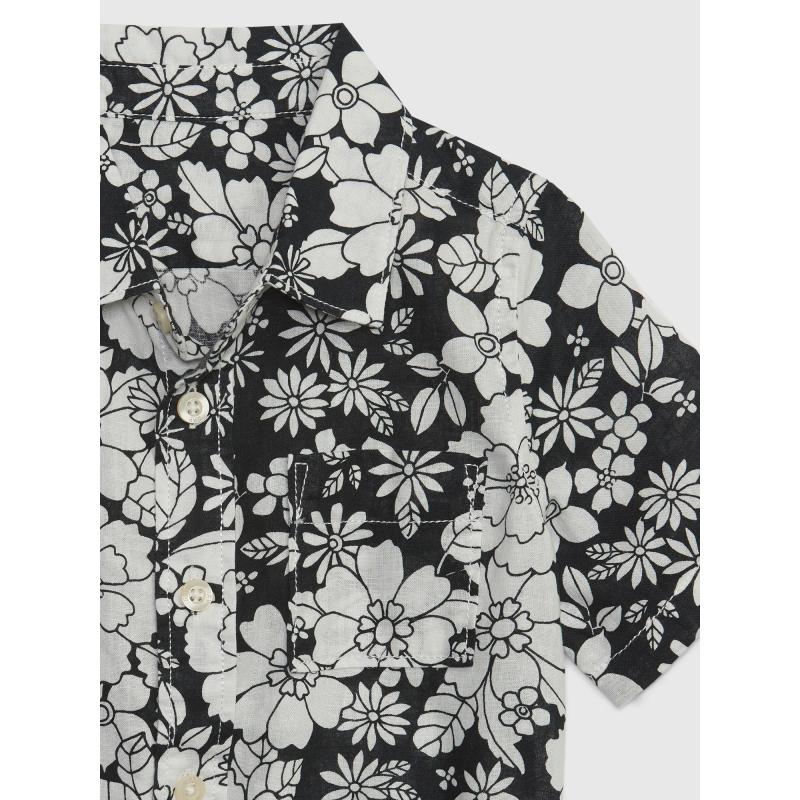 Detská ľanová košeľa