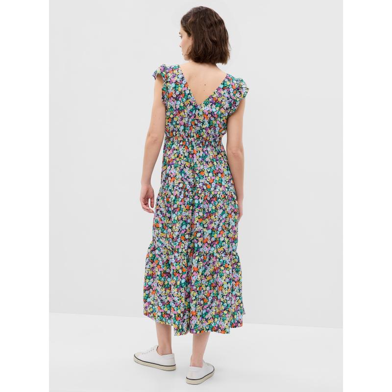 Květované maxi šaty