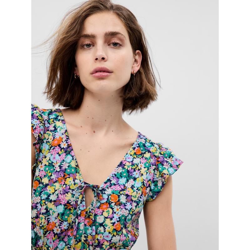 Květované maxi šaty