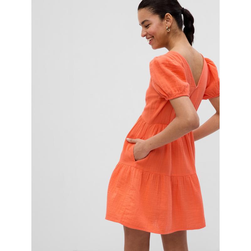 Mini šaty s rukávmi