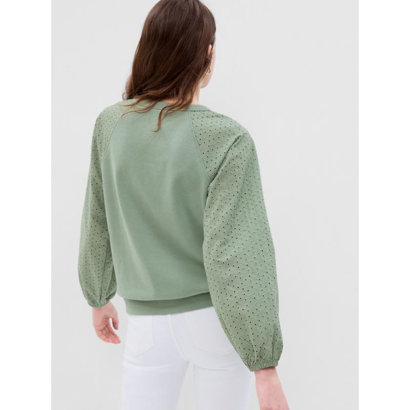 Vintage mäkká mikina s madeirou