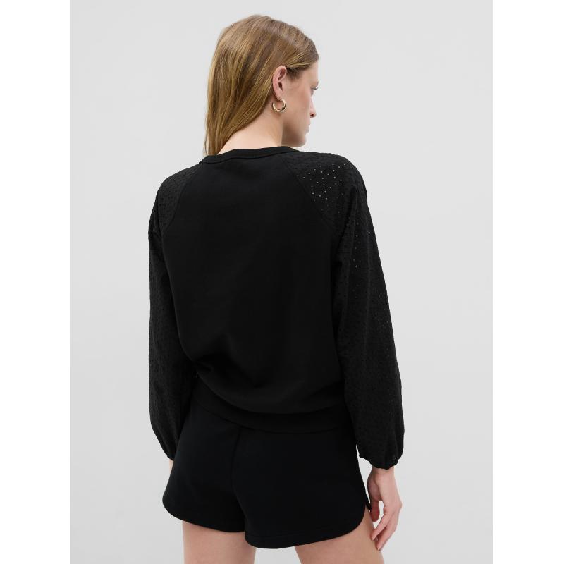 Vintage mäkká mikina s madeirou