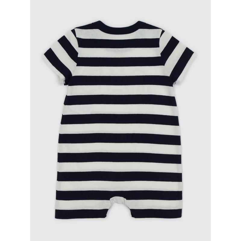 Baby pruhovaný overal