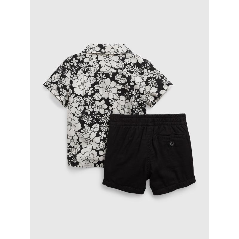 Baba virágos ruhakészlet