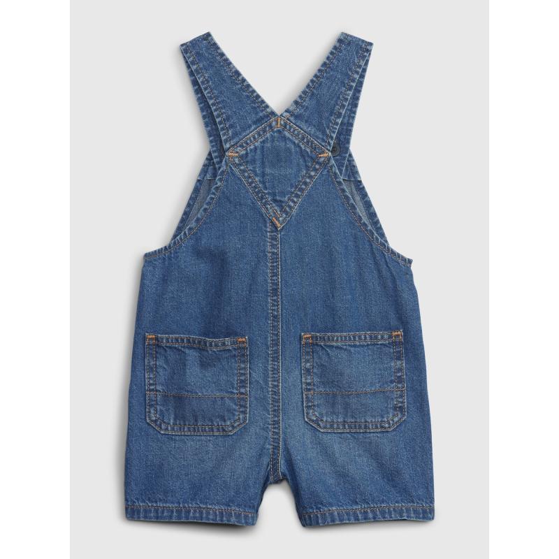 Detské džínsové šortky so šnúrkami