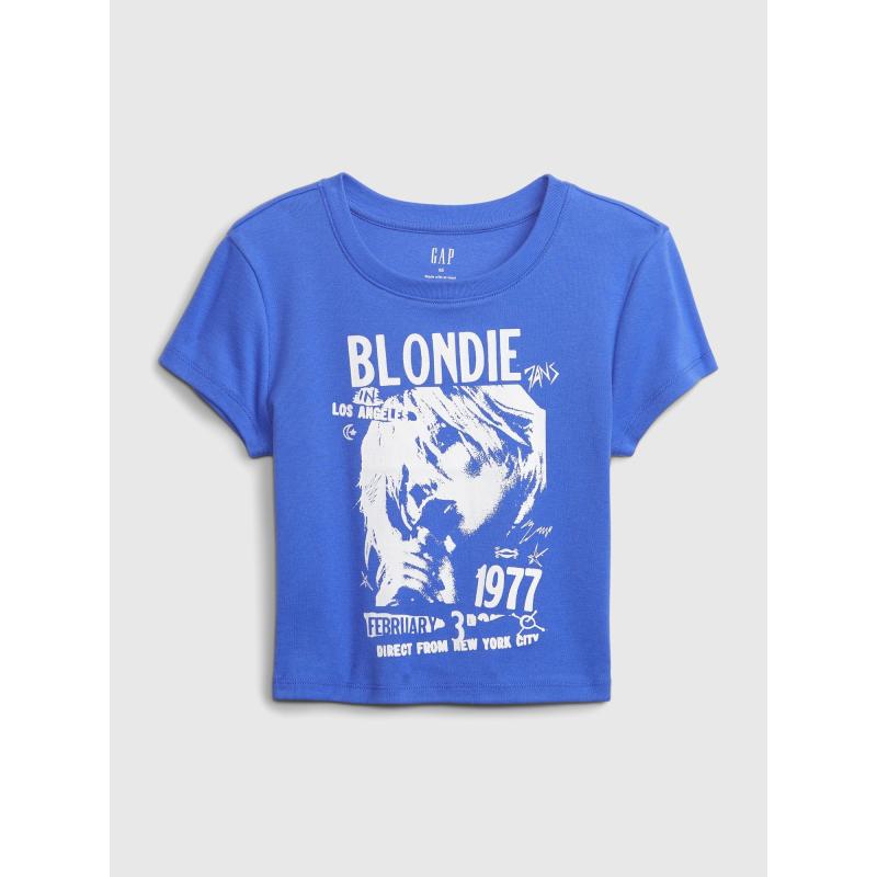 Krátke tričko s potlačou