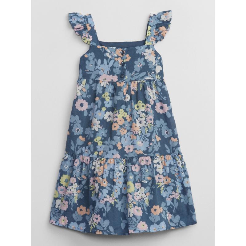 Virágos midi baba ruha