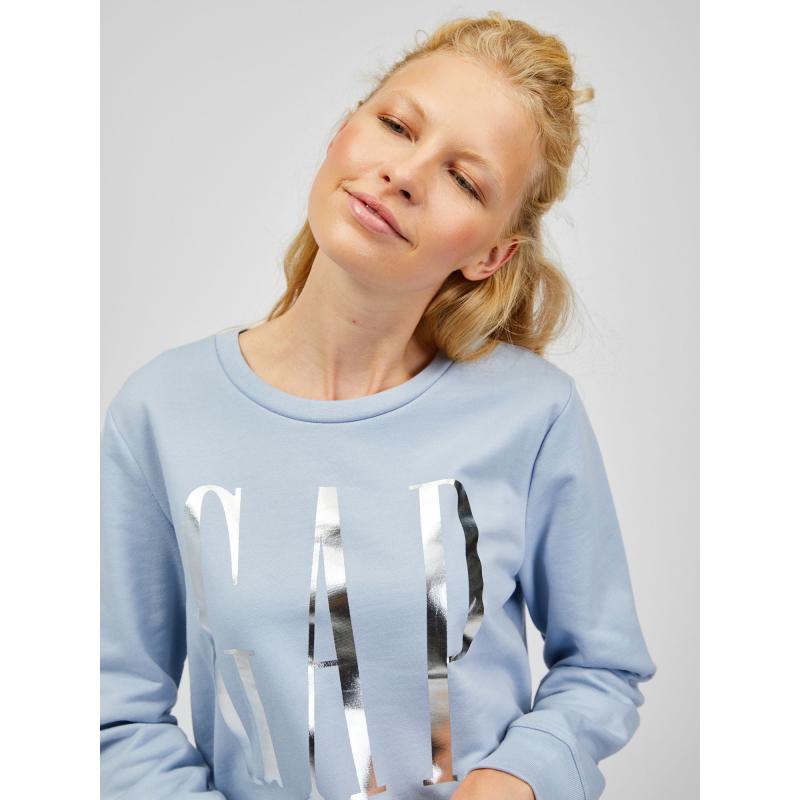 Sweatshirt logóval és hasítékkal