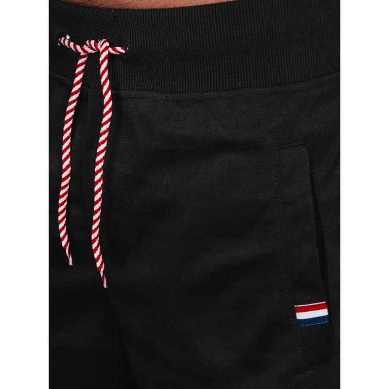 Pánské teplákové šortky DRIS černé