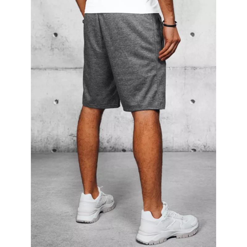 Pánské teplákové šortky DRIS tmavě šedé