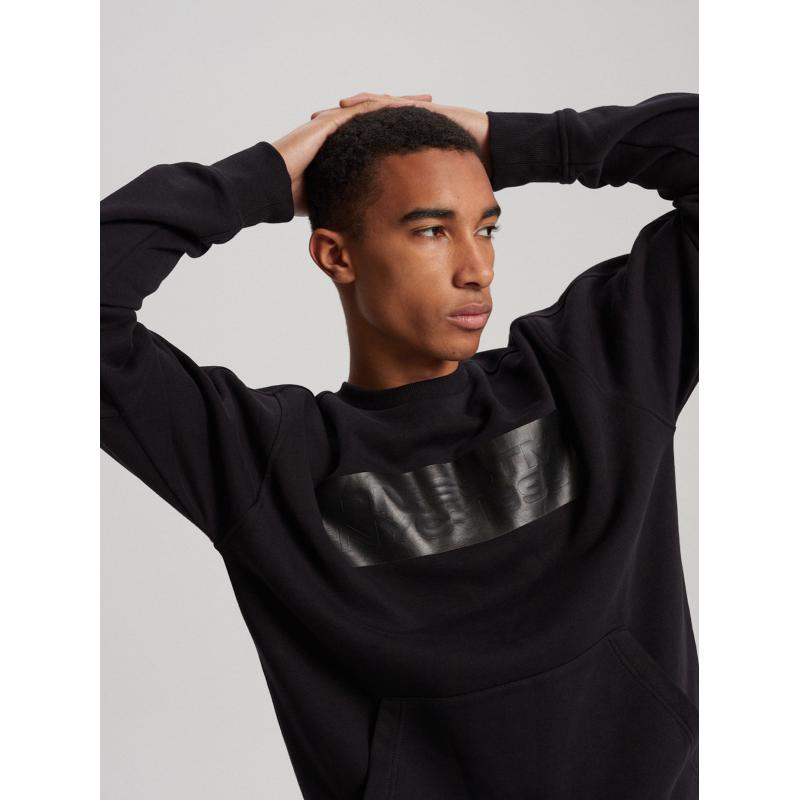 Pánská mikina TECHS B1575 černá