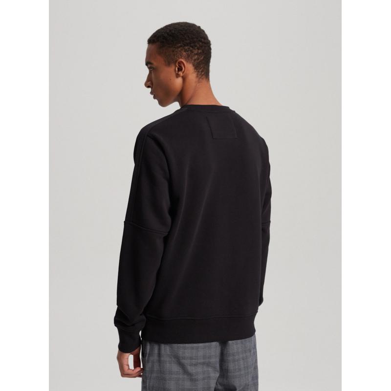 Pánská mikina TECHS B1575 černá