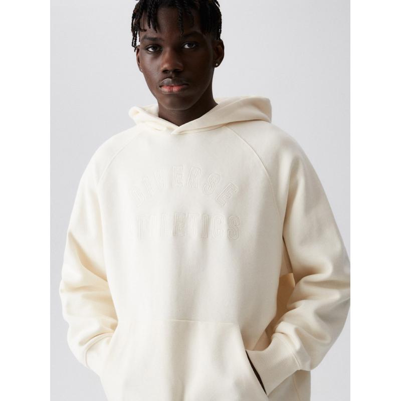 Pánská mikina ATH H 123 B1571 slonová kost