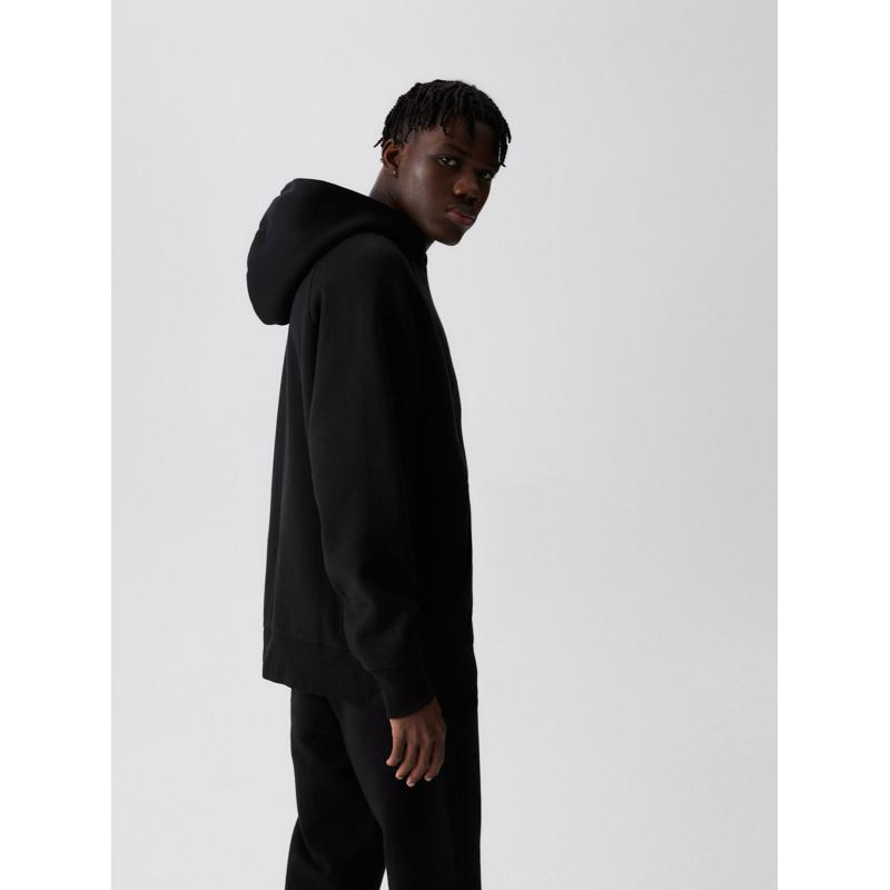 Pánská mikina ATH H 123 B1571 černá