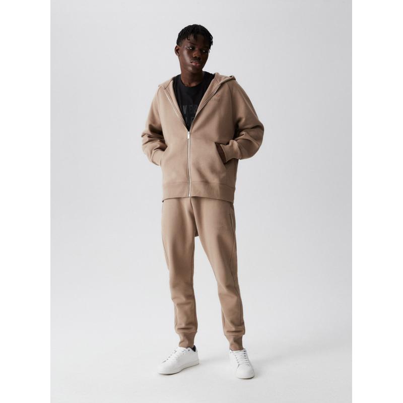 Pánská mikina ATH ZH 223 B1573 mokka