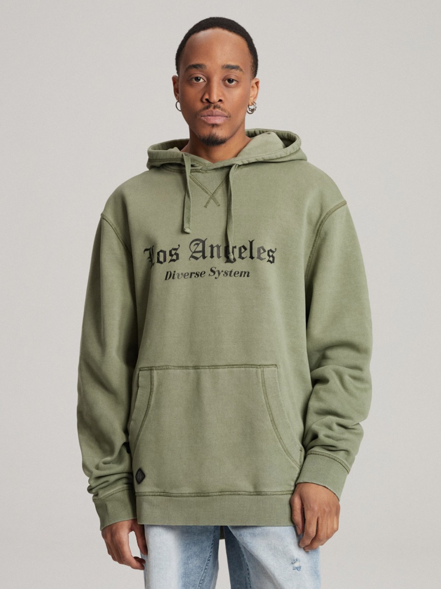 Pánska mikina FREEFELL B1577 khaki farba