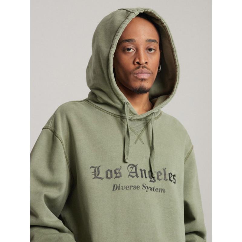 Pánská mikina FREEFELL B1577 khaki barva