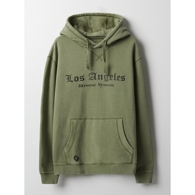 Pánská mikina FREEFELL B1577 khaki barva