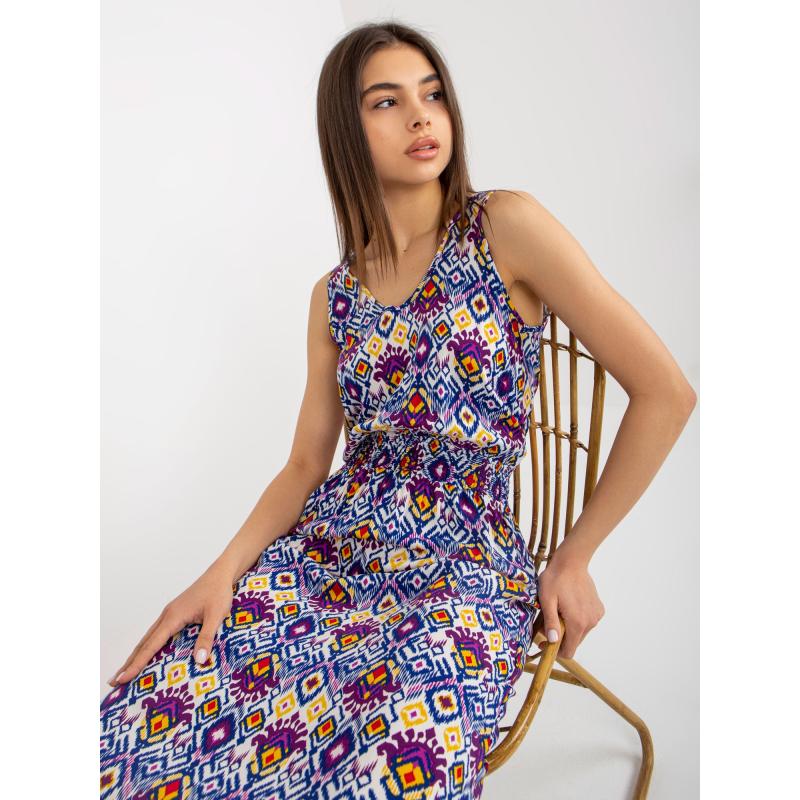 Női mintás nyári ruha FRESH MADE lila