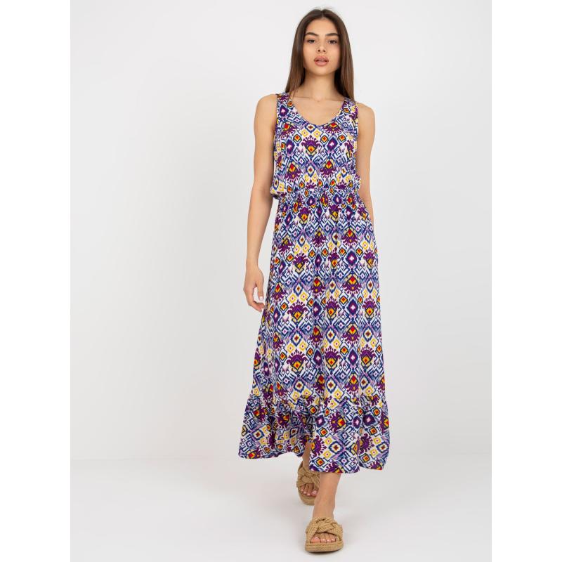 Női mintás nyári ruha FRESH MADE lila