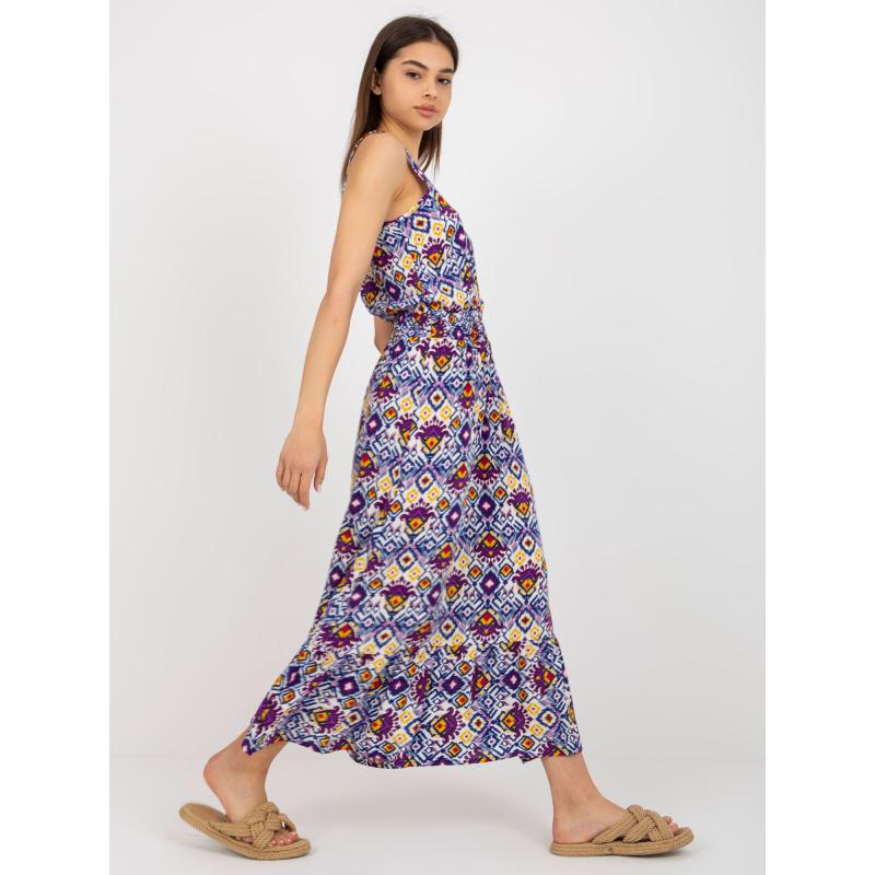 Női mintás nyári ruha FRESH MADE lila