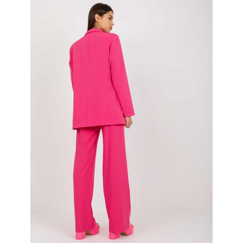 Dámské sako na volný čas JIRA tmavě růžové 