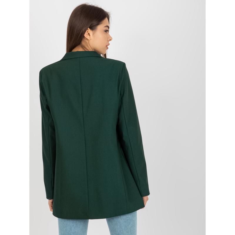 Dámské sako oversize ARGUS tmavě zelené 