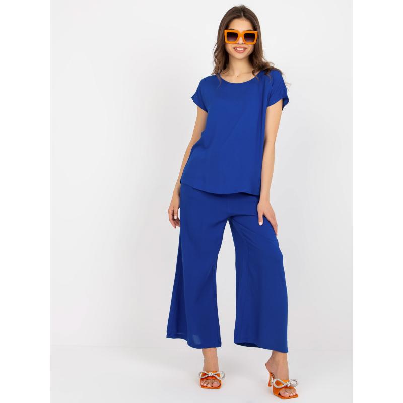 Dámská halenka pro volný čas SUBLEVEL kobaltová 