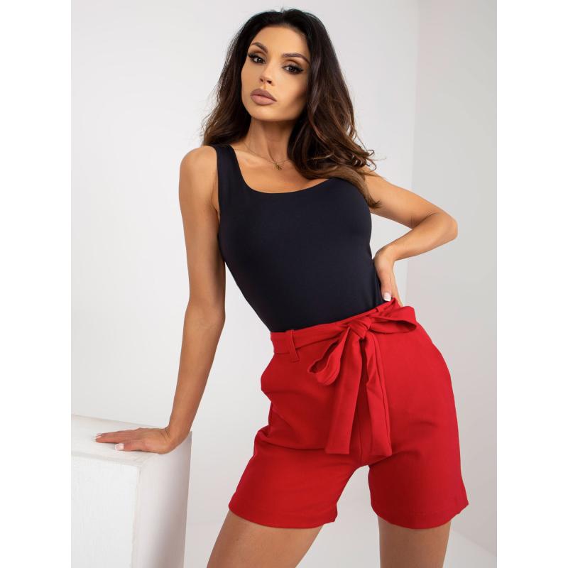 Dámské šortky s kapsami PEPA červené