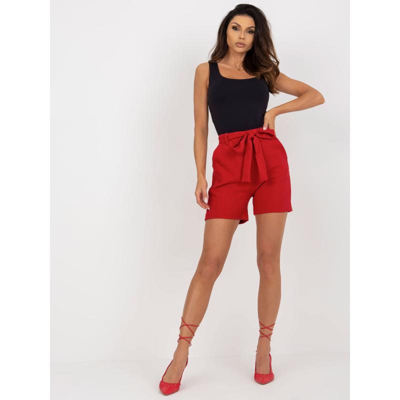 Dámské šortky s kapsami PEPA červené