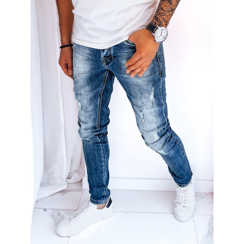 Pánské džínové kalhoty GERD tmavě modré