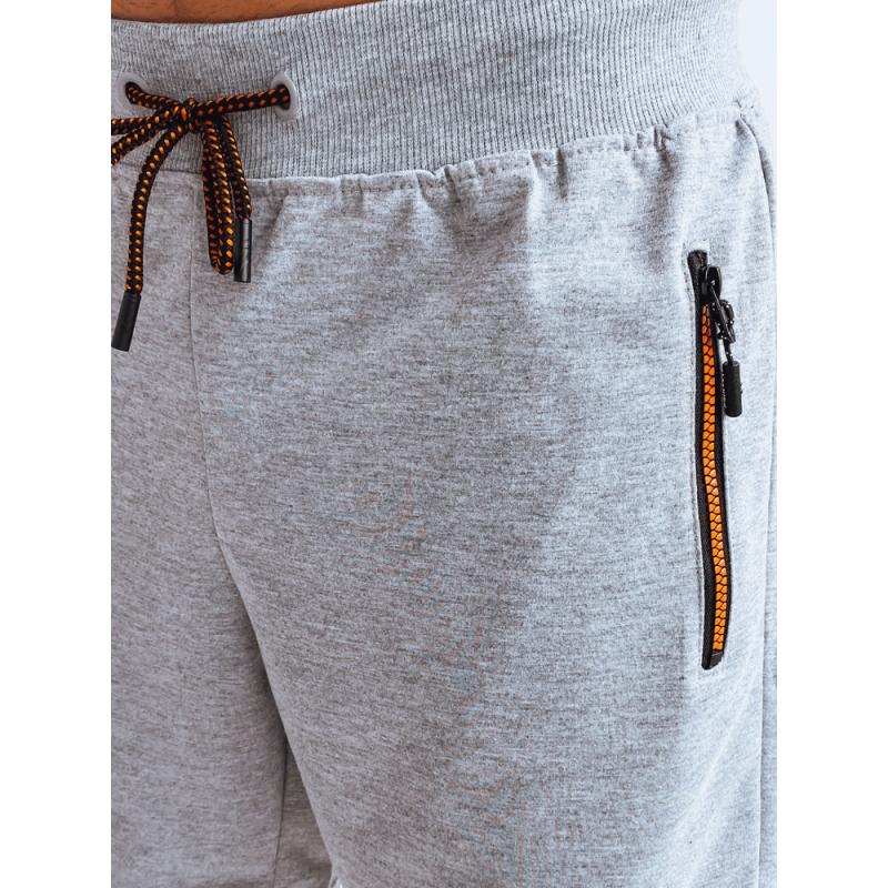 Pánské teplákové kraťasy BRUNO šedé 