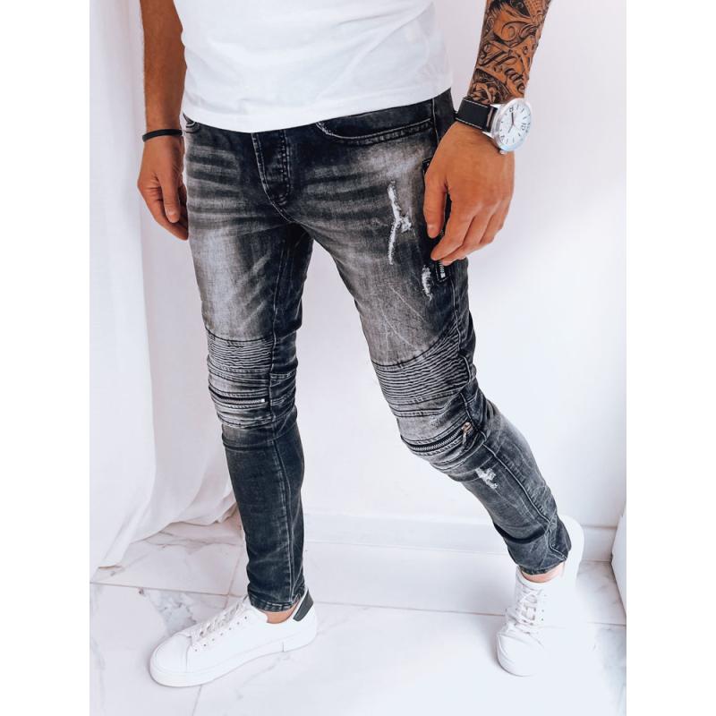 Pánske džínsy NOW čierne