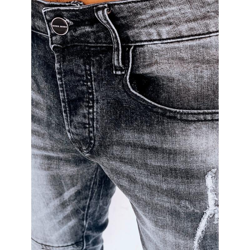 Pánske džínsy NOW čierne