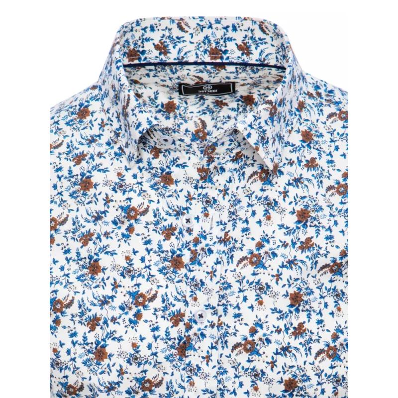 Pánska košeľa s krátkym rukávom I023 biela