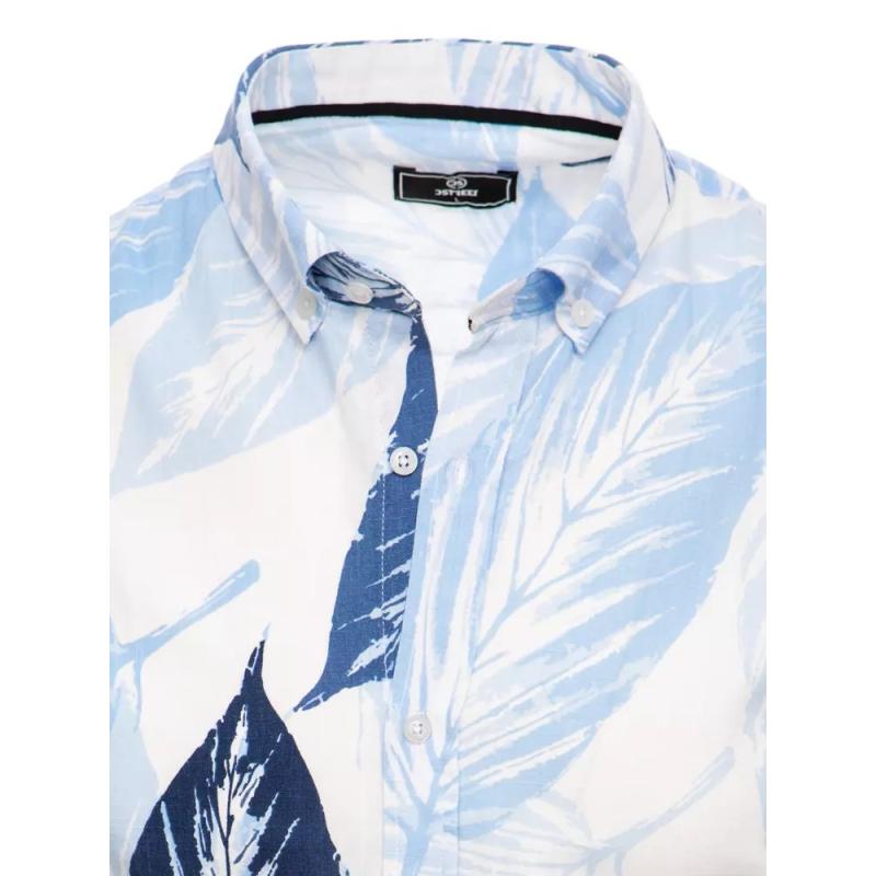 Pánska košeľa s krátkym rukávom I027 biela